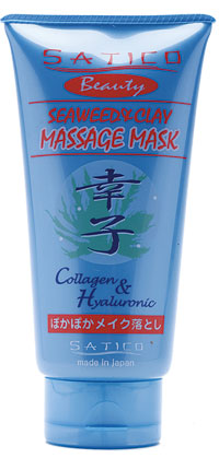 Массажная маска-талассотерапия на основе морских водорослей и глины с эффектом лифтинга и увлажнения Sea Weed & Clay Massage Mask от Satico.