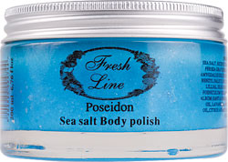 Скраб с морской солью “Посейдон” от Fresh Line.